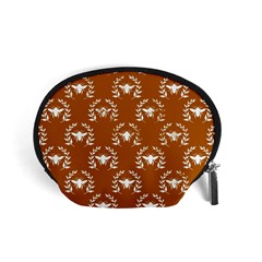 Brown Golden Bees Accessory Pouch (small) by ConteMonfrey