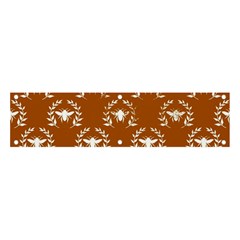 Brown Golden Bees Banner And Sign 4  X 1  by ConteMonfrey