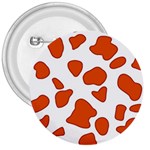 Orange Cow Dots 3  Buttons Front