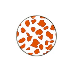 Orange Cow Dots Hat Clip Ball Marker (10 Pack) by ConteMonfrey