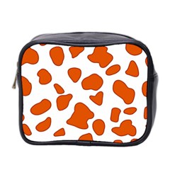 Orange Cow Dots Mini Toiletries Bag (two Sides) by ConteMonfrey