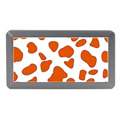 Orange Cow Dots Memory Card Reader (mini) by ConteMonfrey