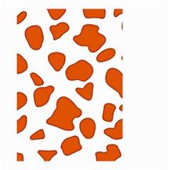 Orange Cow Dots Small Garden Flag (two Sides) by ConteMonfrey