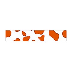 Orange Cow Dots Premium Plush Fleece Scarf (mini) by ConteMonfrey