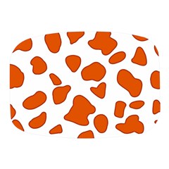 Orange Cow Dots Mini Square Pill Box by ConteMonfrey