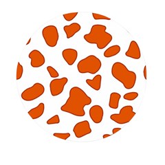 Orange Cow Dots Mini Round Pill Box (pack Of 5) by ConteMonfrey