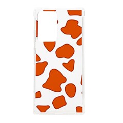 Orange Cow Dots Samsung Galaxy Note 20 Ultra Tpu Uv Case by ConteMonfrey