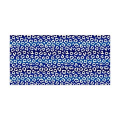 Animal Print - Blue - Leopard Jaguar Dots Small  Yoga Headband by ConteMonfrey