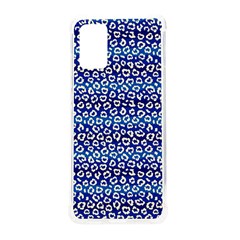 Animal Print - Blue - Leopard Jaguar Dots Small  Samsung Galaxy S20plus 6 7 Inch Tpu Uv Case by ConteMonfrey