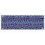 Animal Print - Blue - Leopard Jaguar Dots Small  Banner and Sign 6  x 2  Front