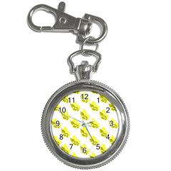 Yellow Butterflies On Their Own Way Key Chain Watches by ConteMonfrey