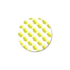 Yellow Butterflies On Their Own Way Golf Ball Marker (4 Pack) by ConteMonfrey