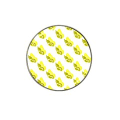 Yellow Butterflies On Their Own Way Hat Clip Ball Marker by ConteMonfrey