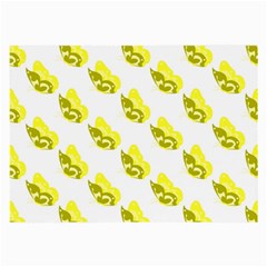 Yellow Butterflies On Their Own Way Large Glasses Cloth by ConteMonfrey