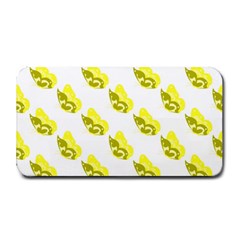 Yellow Butterflies On Their Own Way Medium Bar Mat by ConteMonfrey