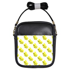 Yellow Butterflies On Their Own Way Girls Sling Bag by ConteMonfrey