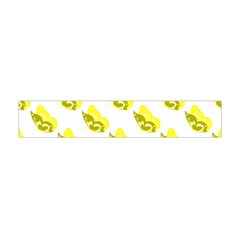 Yellow Butterflies On Their Own Way Premium Plush Fleece Scarf (mini) by ConteMonfrey