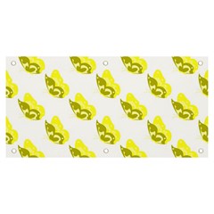 Yellow Butterflies On Their Own Way Banner And Sign 6  X 3  by ConteMonfrey