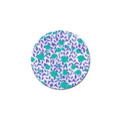 Green Flowers On The Wall Golf Ball Marker (10 Pack) by ConteMonfrey