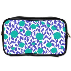 Green Flowers On The Wall Toiletries Bag (two Sides) by ConteMonfrey