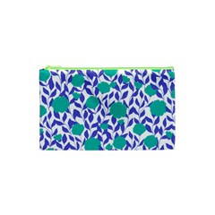 Green Flowers On The Wall Cosmetic Bag (xs) by ConteMonfrey