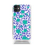 Green Flowers On The Wall iPhone 11 TPU UV Print Case Front