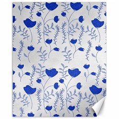 Blue Classy Tulips Canvas 16  X 20  by ConteMonfrey