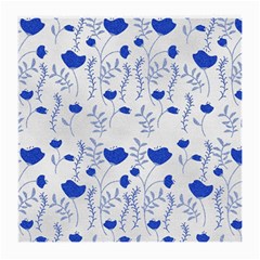 Blue Classy Tulips Medium Glasses Cloth by ConteMonfrey