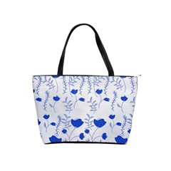 Blue Classy Tulips Classic Shoulder Handbag by ConteMonfrey