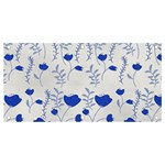 Blue Classy Tulips Banner and Sign 4  x 2  Front