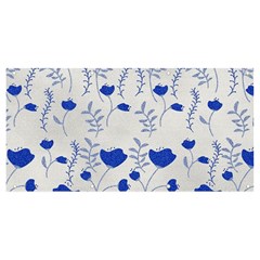 Blue Classy Tulips Banner And Sign 8  X 4  by ConteMonfrey