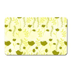 Yellow Classy Tulips  Magnet (rectangular) by ConteMonfrey