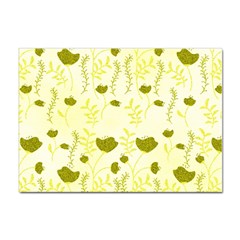 Yellow Classy Tulips  Sticker A4 (10 Pack) by ConteMonfrey