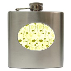 Yellow Classy Tulips  Hip Flask (6 oz)