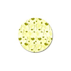 Yellow Classy Tulips  Golf Ball Marker by ConteMonfrey