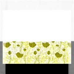 Yellow Classy Tulips  Rectangular Jigsaw Puzzl