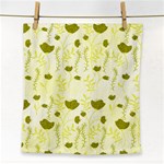 Yellow Classy Tulips  Face Towel Front