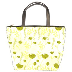 Yellow Classy Tulips  Bucket Bag