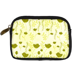 Yellow Classy Tulips  Digital Camera Leather Case by ConteMonfrey