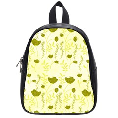 Yellow Classy Tulips  School Bag (small) by ConteMonfrey