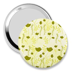 Yellow Classy Tulips  3  Handbag Mirrors