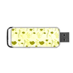 Yellow Classy Tulips  Portable Usb Flash (one Side) by ConteMonfrey