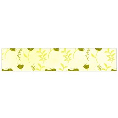 Yellow Classy Tulips  Small Premium Plush Fleece Scarf by ConteMonfrey