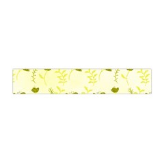 Yellow Classy Tulips  Premium Plush Fleece Scarf (Mini)