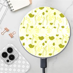 Yellow Classy Tulips  Wireless Fast Charger(white) by ConteMonfrey