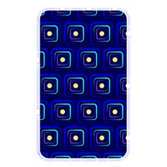 Blue Neon Squares - Modern Abstract Memory Card Reader (rectangular) by ConteMonfrey