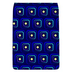 Blue Neon Squares - Modern Abstract Removable Flap Cover (s) by ConteMonfrey