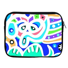 Crazy Pop Art - Doodle Animals   Apple Ipad 2/3/4 Zipper Cases by ConteMonfrey