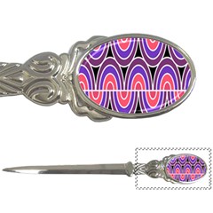 Pink, Blue, Black, Purple Tones Pop Art  Letter Opener by ConteMonfrey