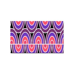 Pink, Blue, Black, Purple Tones Pop Art  Sticker Rectangular (10 Pack) by ConteMonfrey